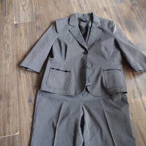 Ladies Pin Stripped Suit